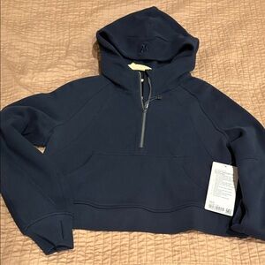 lululemon athletica Dark Blue Women's Half-Zip Hoodie